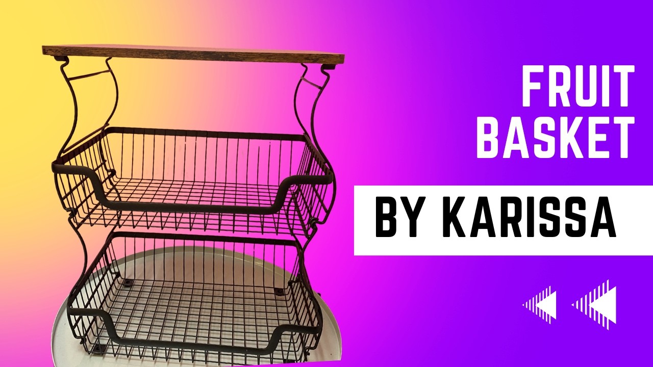 A cute produce basket to add to your kitchen