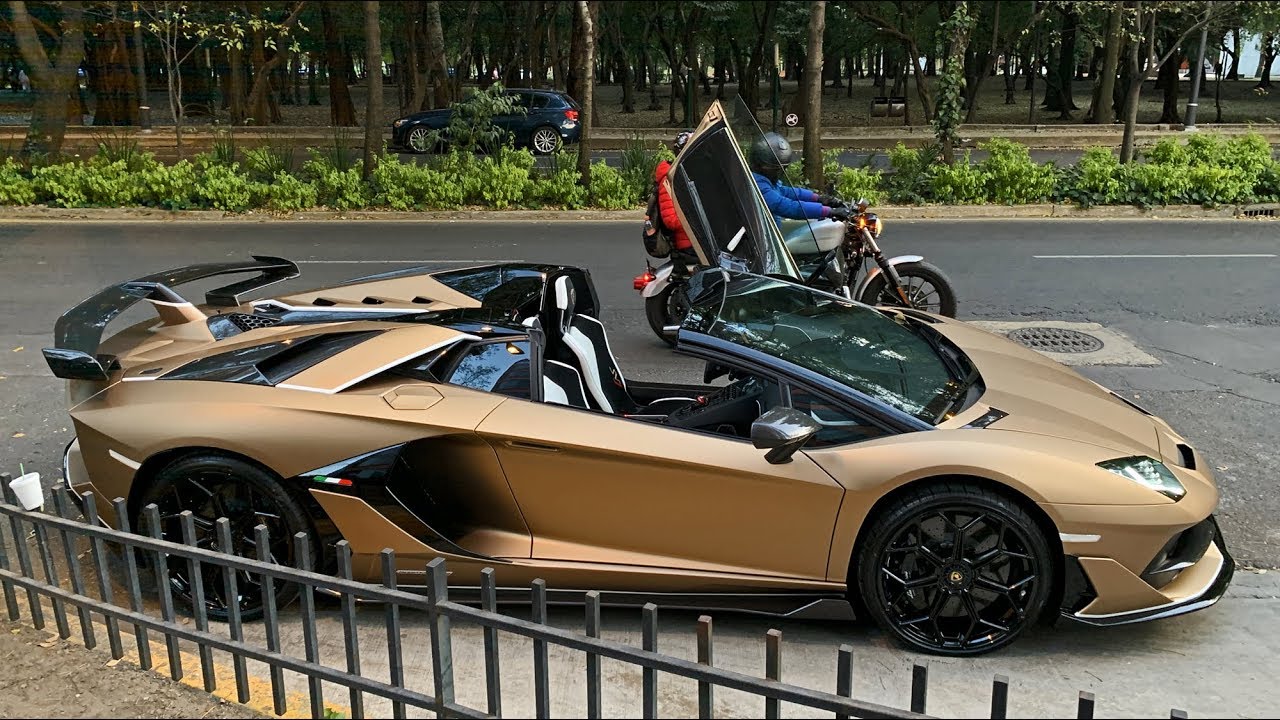 El Aventador SVJ ya esta en las calles de México
