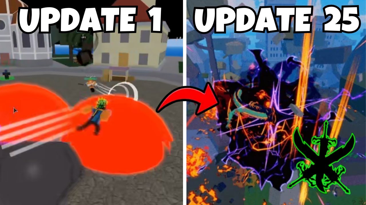 History of Blox Fruits PvP (ft. TTY) | Update 1-25