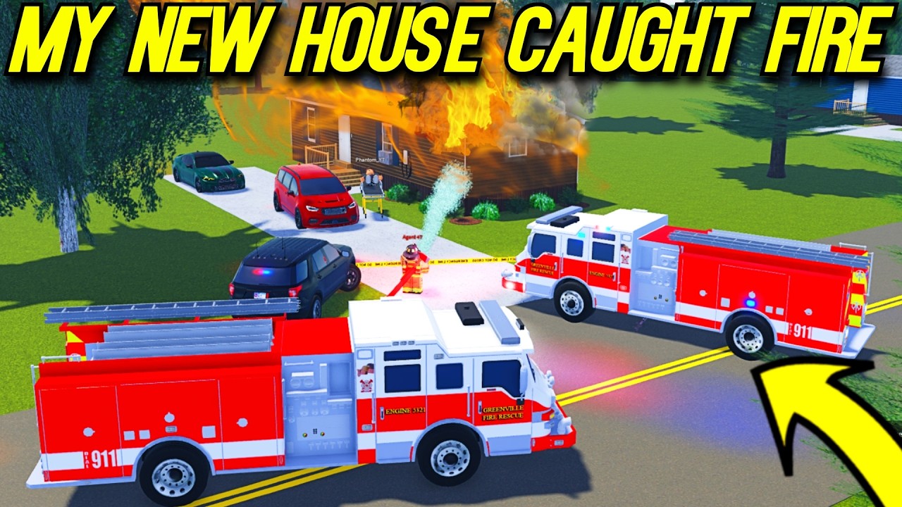 My New House Caught On Fire In Greenville!
