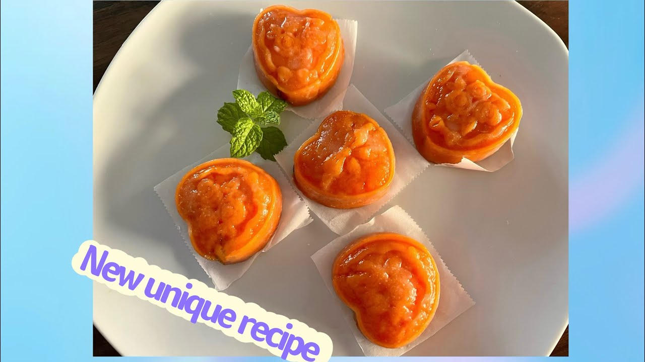 New unique recipe: Tomato, Sesame Oil, Mung Bean Paste Snow Skin Mooncake