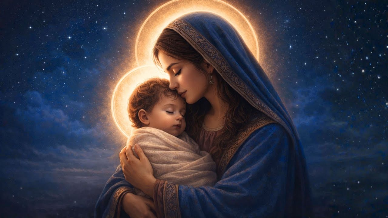 Night Prayer with Mary | Peaceful Marian Music for Deep Sleep (2 Hours)