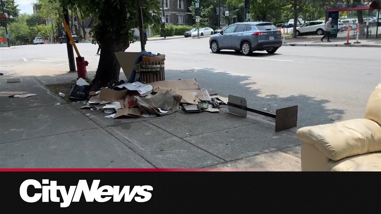 Nearly 5,000 tonnes of garbage on sidewalks after Montreal's moving day