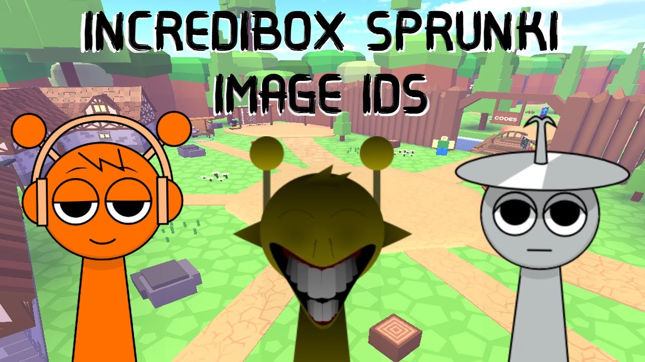 Incredibox Sprunki Image Id Roblox/Codes For Roblox