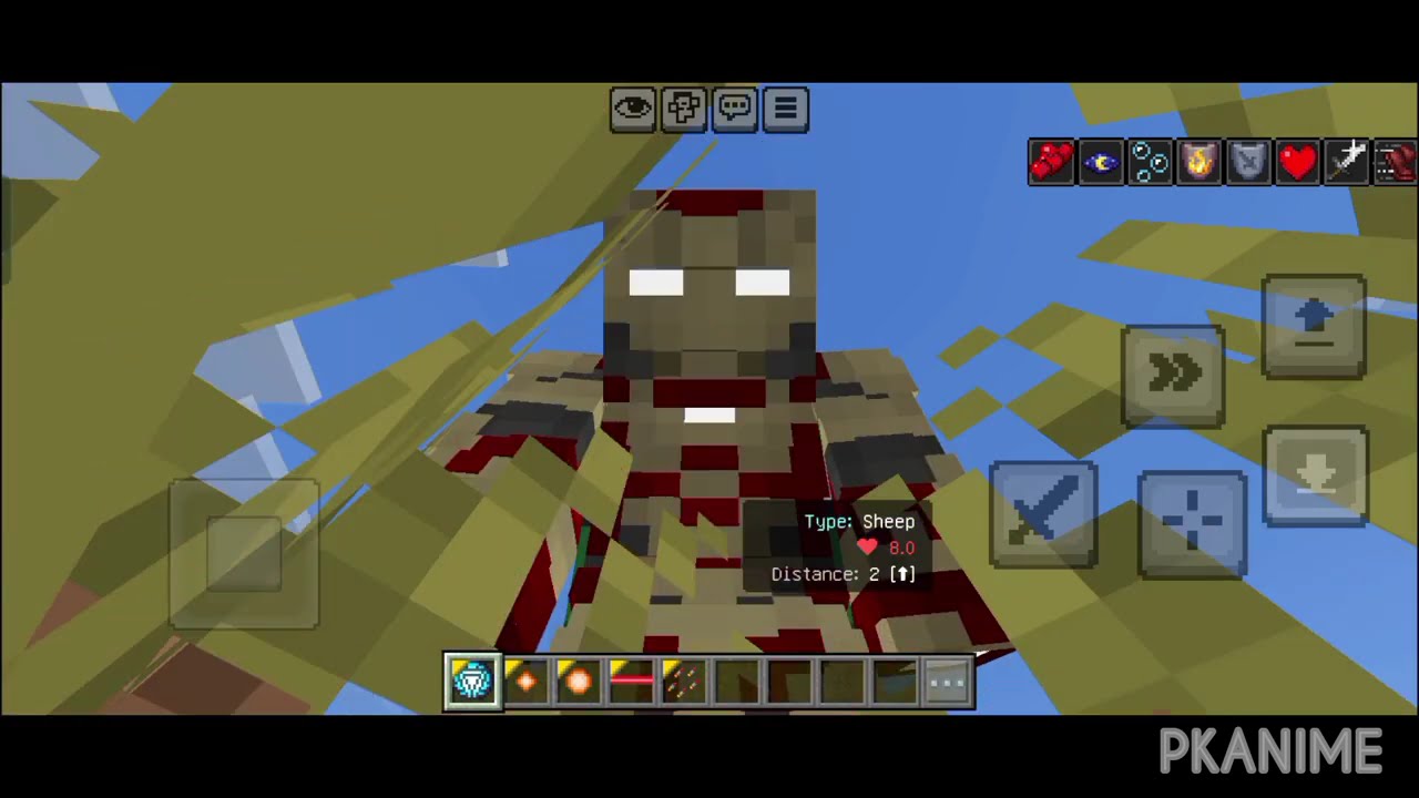 minecraft pocket edition iron Man add on latest version 1.21+ let's go 