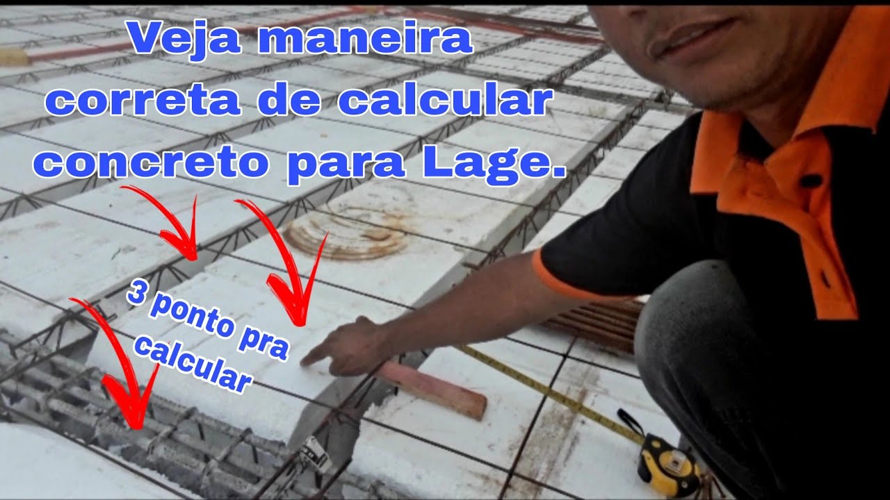 Como calcular concreto para laje, sem errar, você precisa considerar Vigotas e vigas quando engastar
