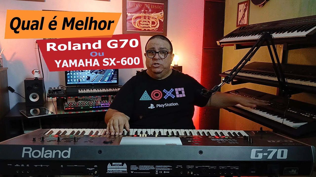 Roland G-70 melhor que SX-600