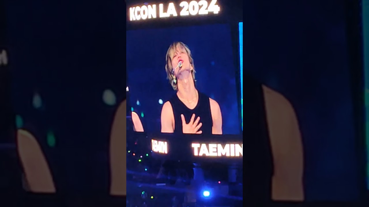 2 Taemin KCON LA 2024 Day 1 Concert Los Angeles Crypto com Arena