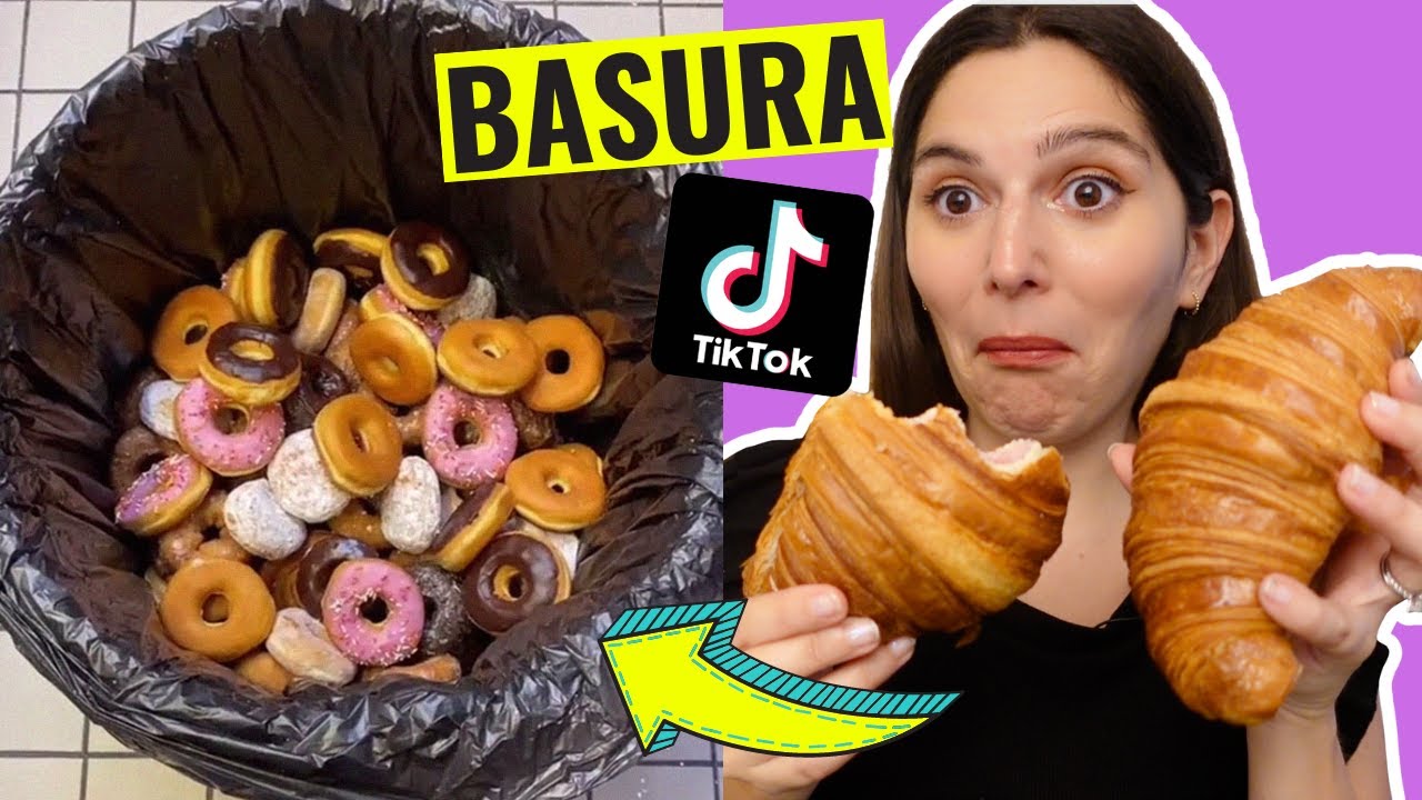 RESCATANDO COMIDA QUE VAN A TIRAR! 🚯⚠️