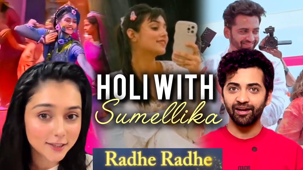 Iss Baar ki Holi Sumellika Ke saath🦚🥹❤️🪷 #sumellika #mallikasingh #sumedhmudgalkar #holi 