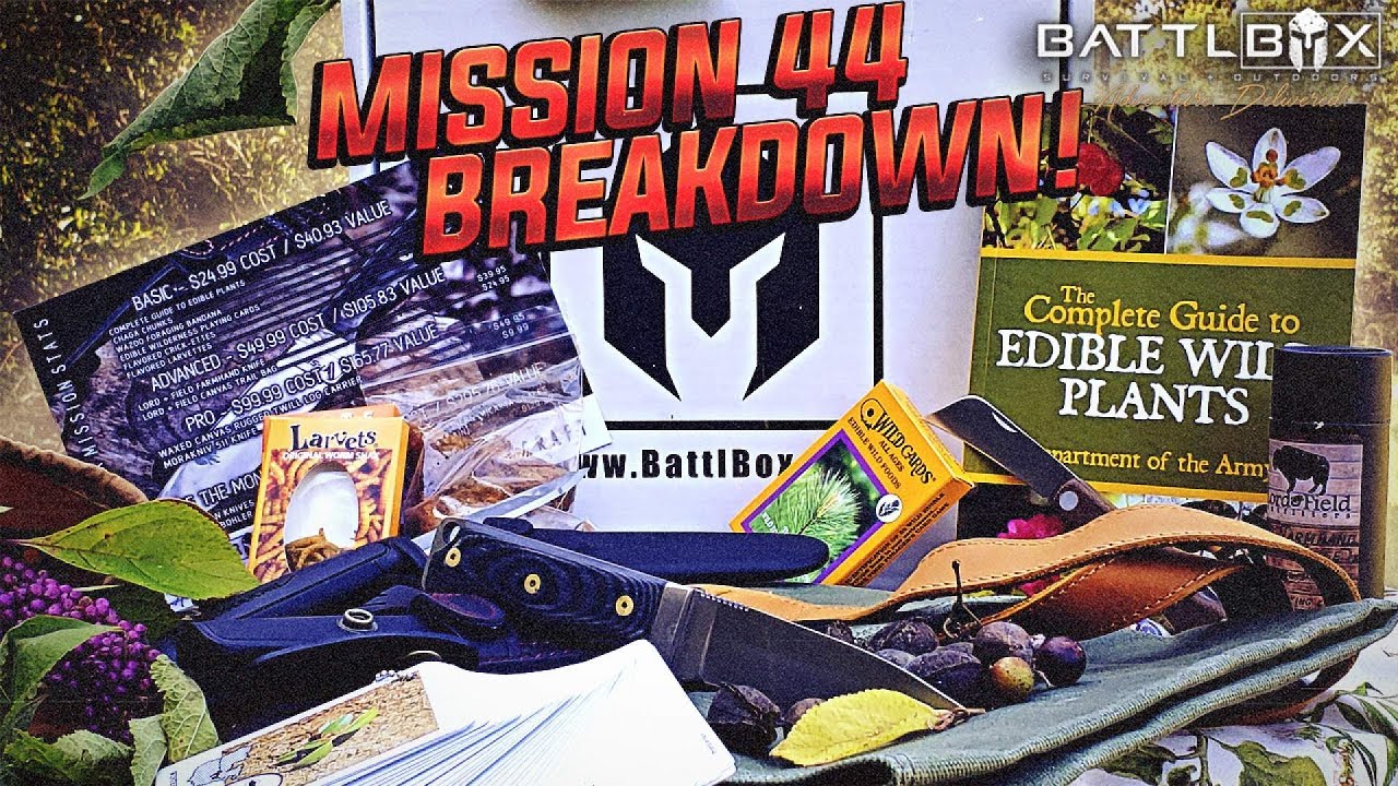 BATTLBOX MISSION 44 BREAKDOWN - BUSH-CRAFT