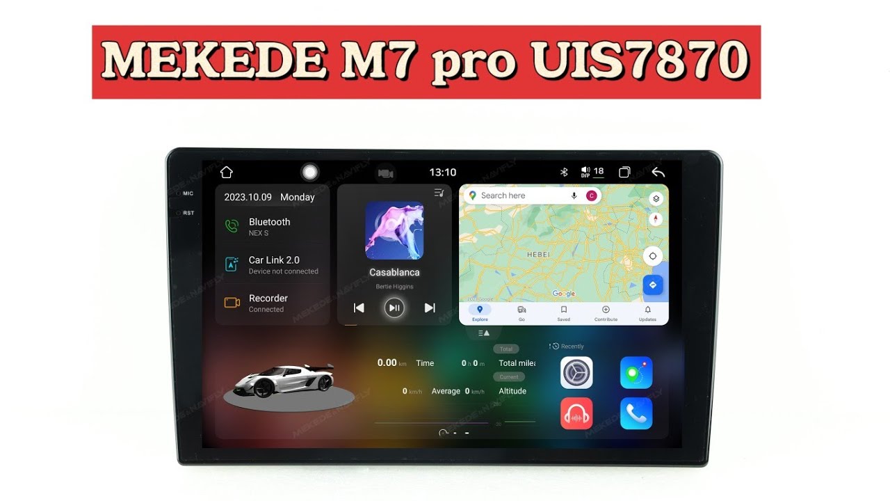 Mekede M7 Plus на новом процессоре UIS7870 платформа YL880/YL888