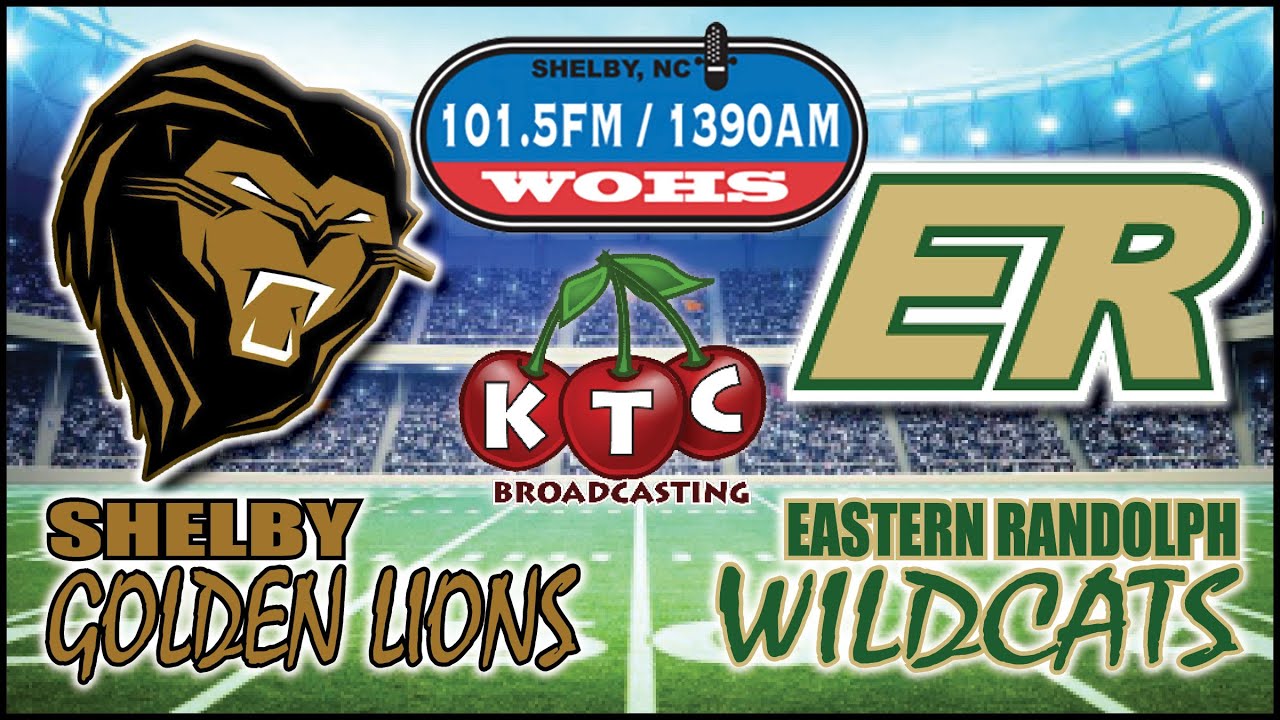 Shelby Golden Lions @ Eastern Randolph Wildcats - NC Prep Football 3A Playoffs - VIDEO