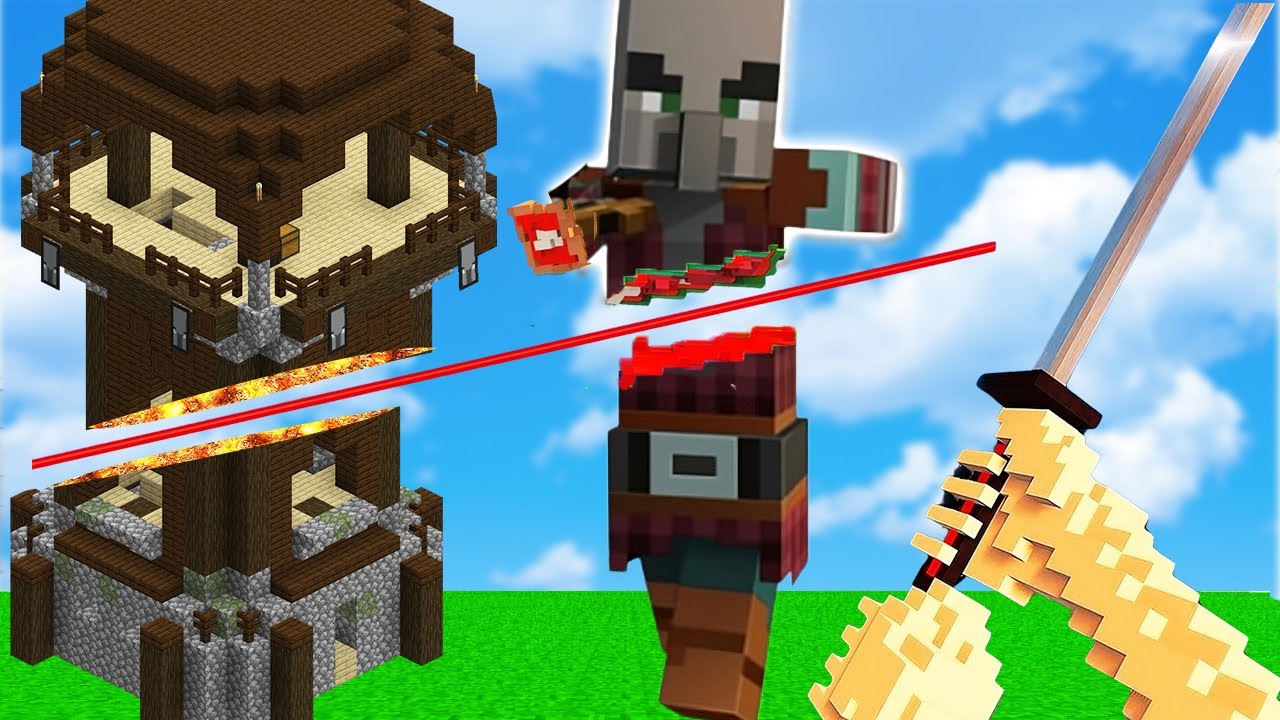 AKU SIKSA PILLAGER KARENA NAMANYA MIRIP VILLAGER !!! - SISKA VILLAGER !!