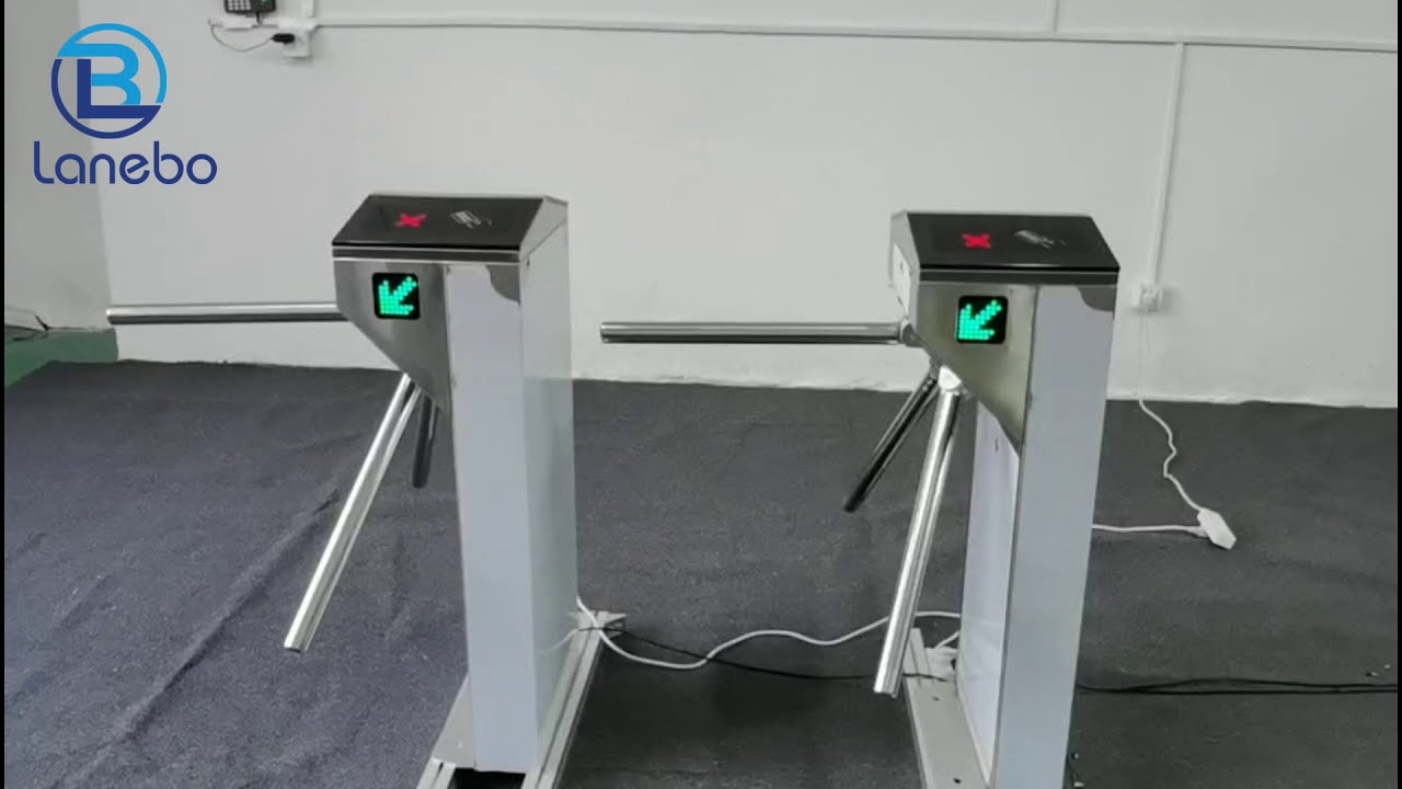 Marble cover with pearl mica effect Lanebo tripod turnstile ,Full-auto mode or Semi-auto optional