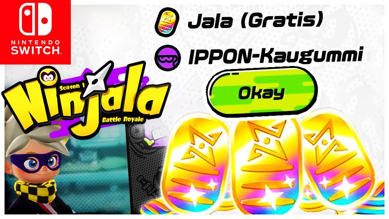 ALLE Story Belohnungen & 100 GRATIS JALA bekommen! Ninjala Battle Royale Part 2 Deutsch