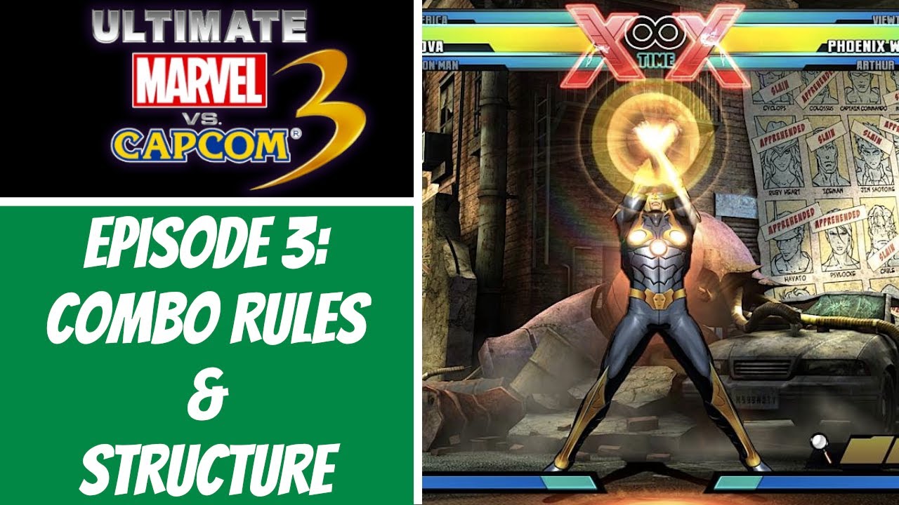 Полное руководство по UMVC3: правила и структура комбинаций
