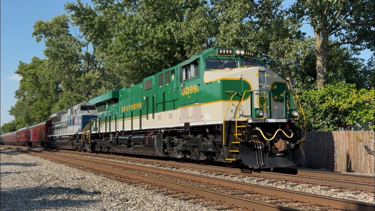 NS 8099 And NS 1070 On NS 955 At Davis St. In Lockland, OH (7/11/25)