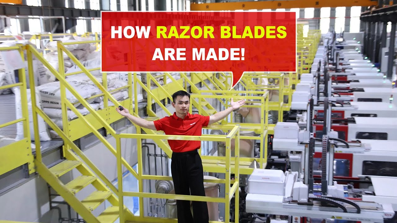 How razor blades are made!