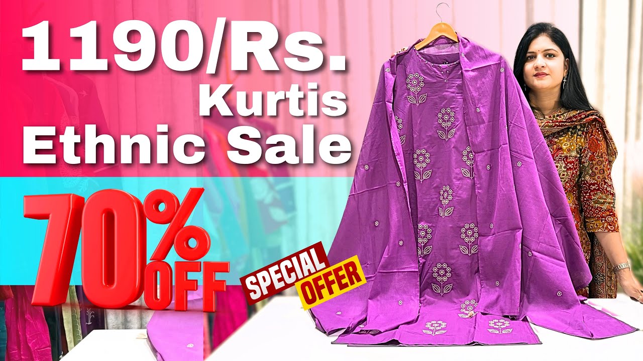 Sale Premium Kurtis | Muslin Suits, Cotton Suits Designer Anarkali, Party Wear & More!