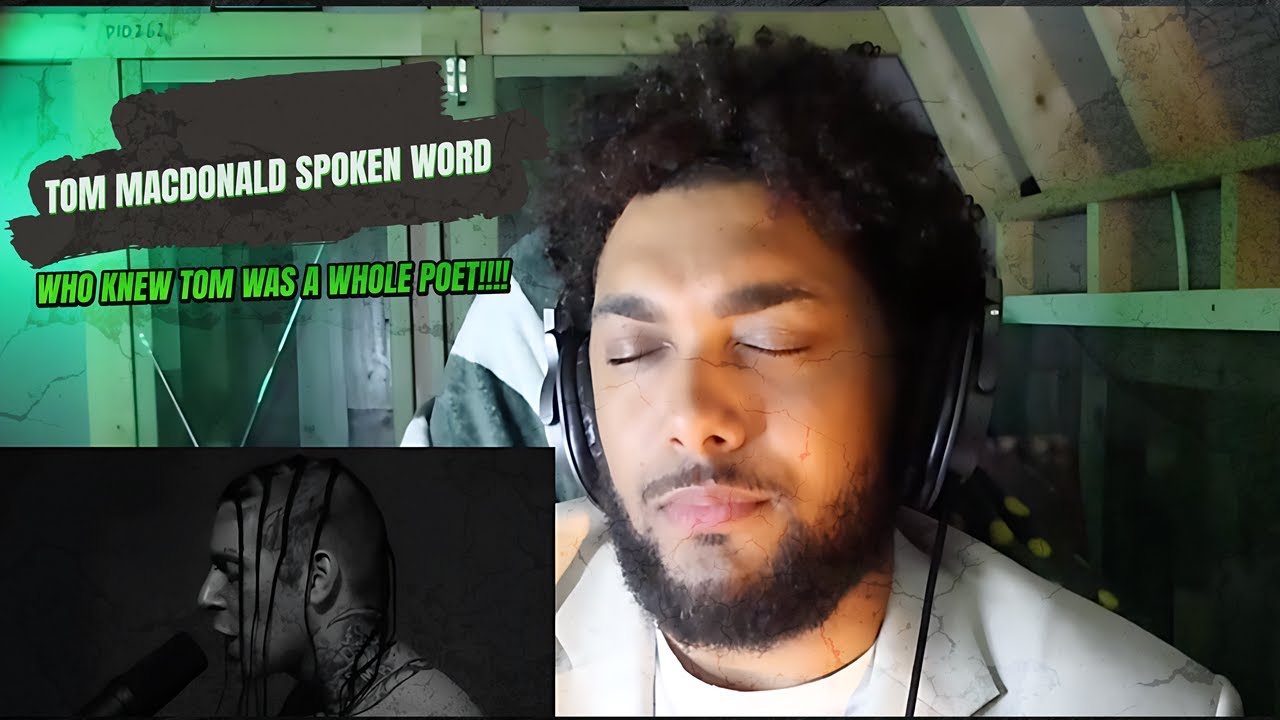TOM MACDONALD SPOKEN WORD COMPILATION REACTION!!! (HE SHOCKED ME)