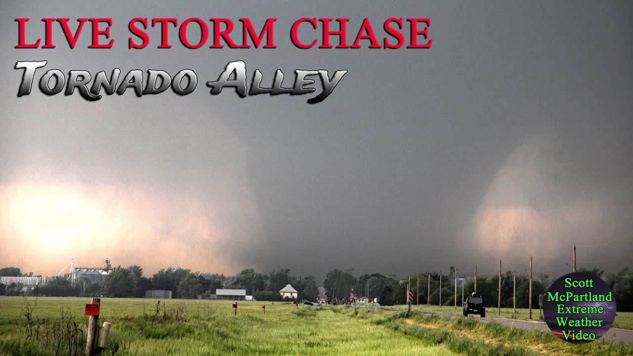 LIVE Tornado Alley Storm Chasing - May 18th, 2025