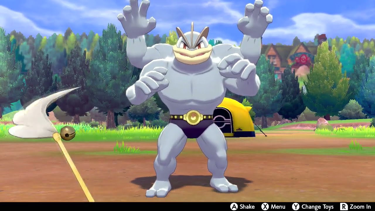 Machamp In Camp - Pokemon Sword & Shield