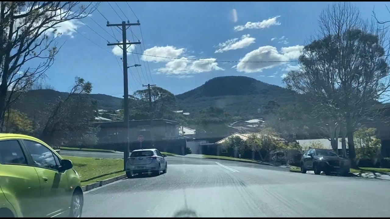 Australia (NSW) - Figtree to wollongong relaxing drive