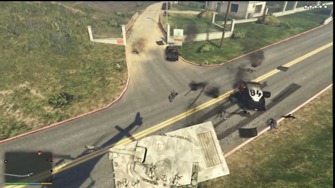 GTA V:STEALING A TANK IN FORT ZANCUDO WITHOUT GETTING NOTICED?
