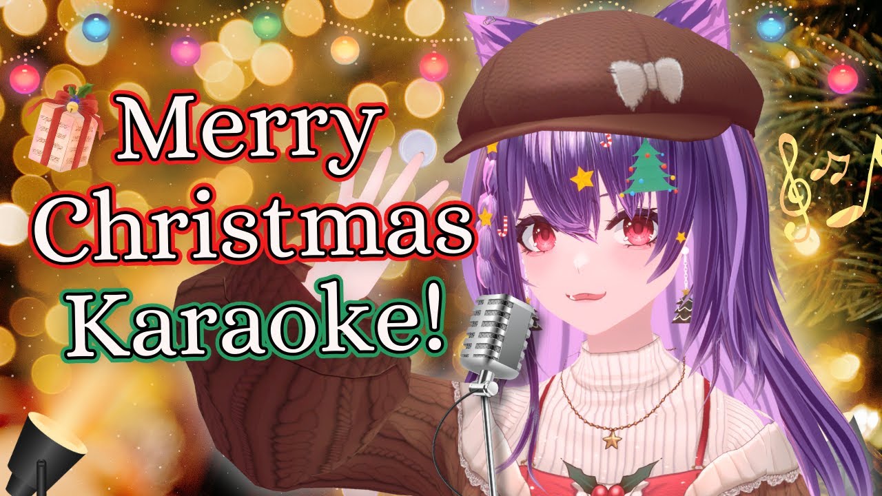【3D KARAOKE】morning meowy christmas! 🎄🎁 【#AngyCatto | VOLs 】