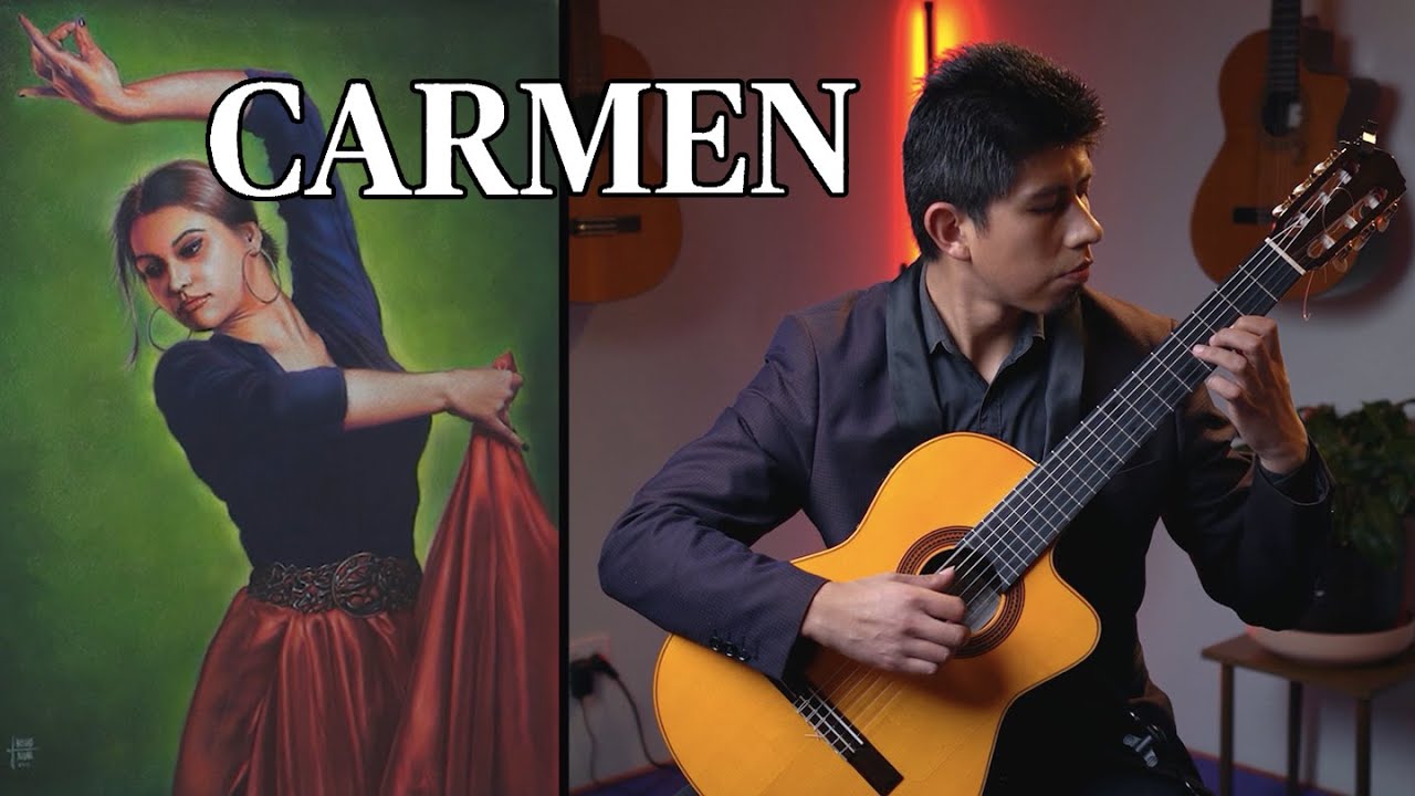 Carmen Suite No. 2: Habanera - Guitar and Drawing!