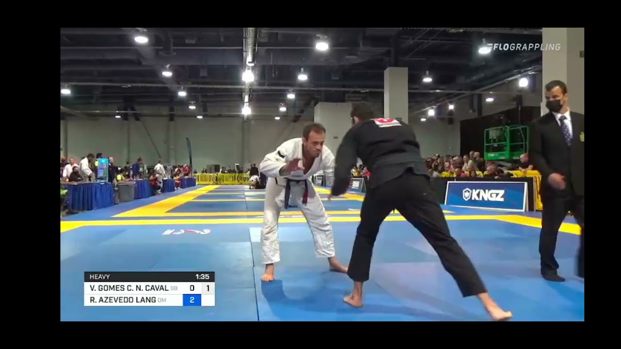 World Master IBJJF Jiu-Jitsu Championship 2021 VICENTE CAVALCANTI vs RAFAEL AZEVEDO LANG Final match