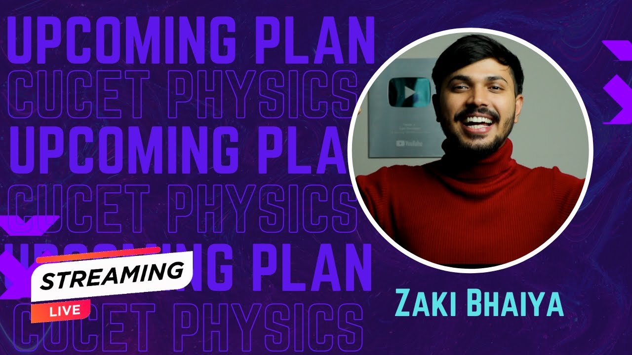 IMPORTANT LIVE STREAM FOR CUET PHYSICS 2023