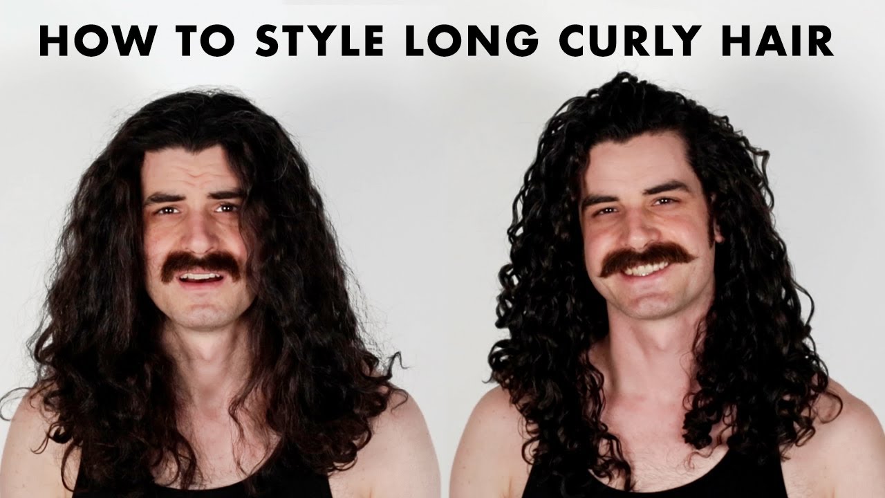 How to Style Long Curly Hair