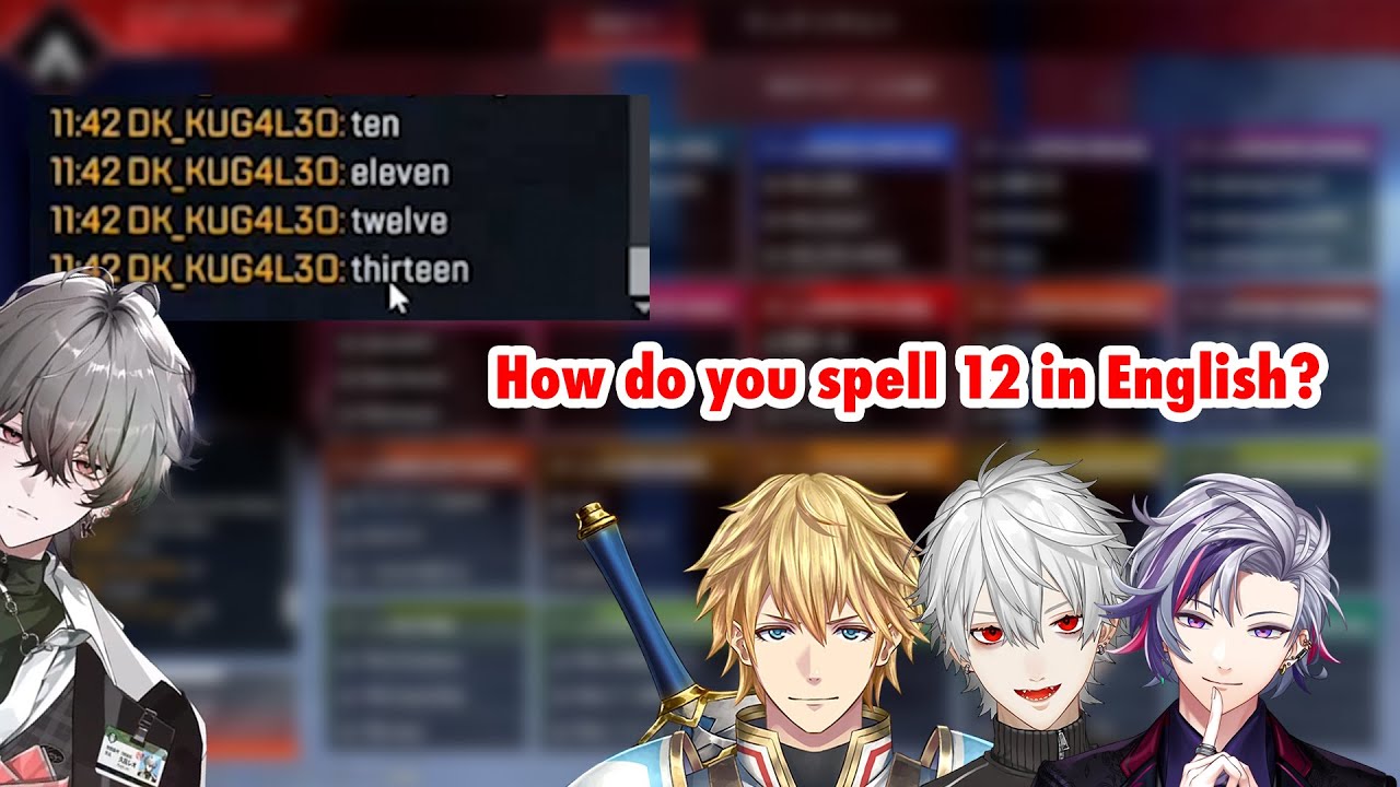 AQF messing around in Vsaikyou chat [Nijisanji/ Kuzuha]