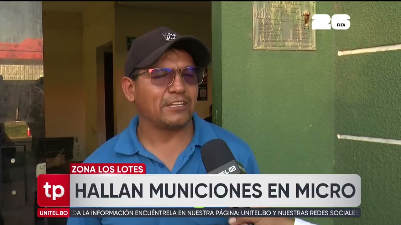 Encuentran una bolsa llena de armas largas y municiones de grueso calibre en un micro en Santa Cruz