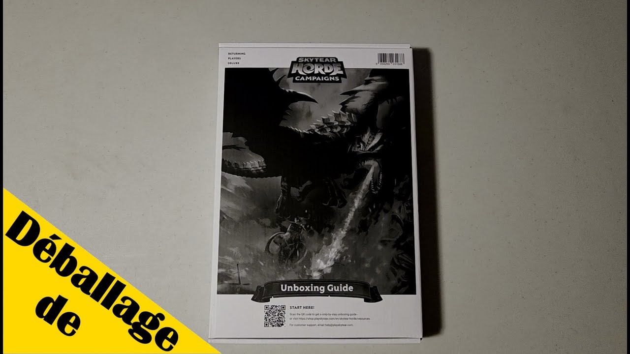 Déballage de Skytear Horde Campaign