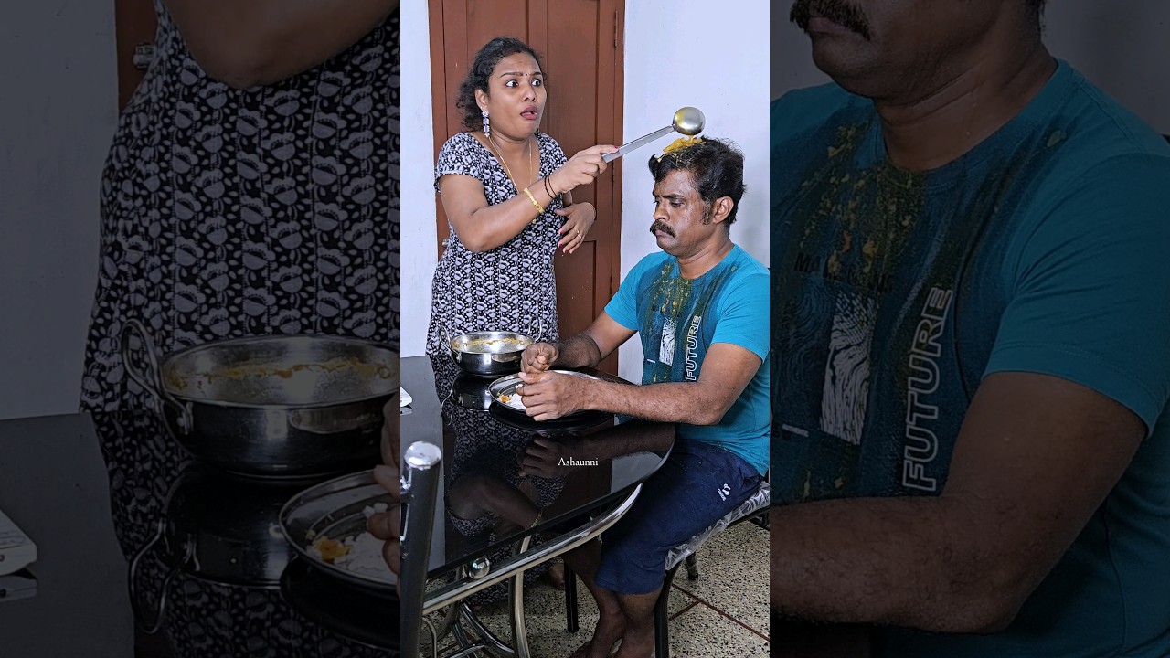 Serial addicted Crazy Wife&Husband😂😂 End Twist😂 Tom&Jerry😂 / #shorts #shortsfeed #viral