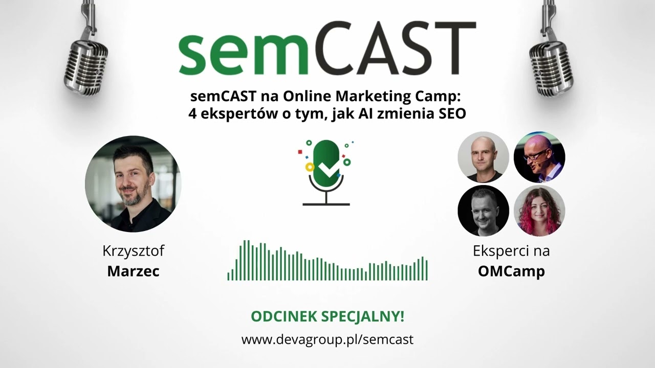 semCAST na Online Marketing Camp: 4 ekspertów o tym, jak AI zmienia SEO