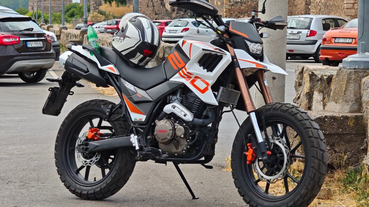 Problem sa karburatorom i voznja do Smedereva, Peda Tek 250 #dji #tekken250 #motovlog 