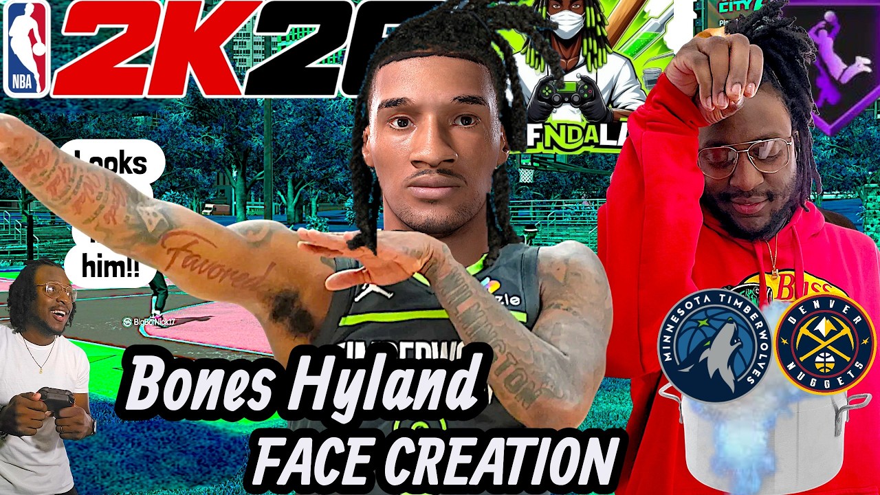 The Realest Bones Hyland NBA 2k26 Face Creation (Chef's Edition) 💪🏾🔥🔥