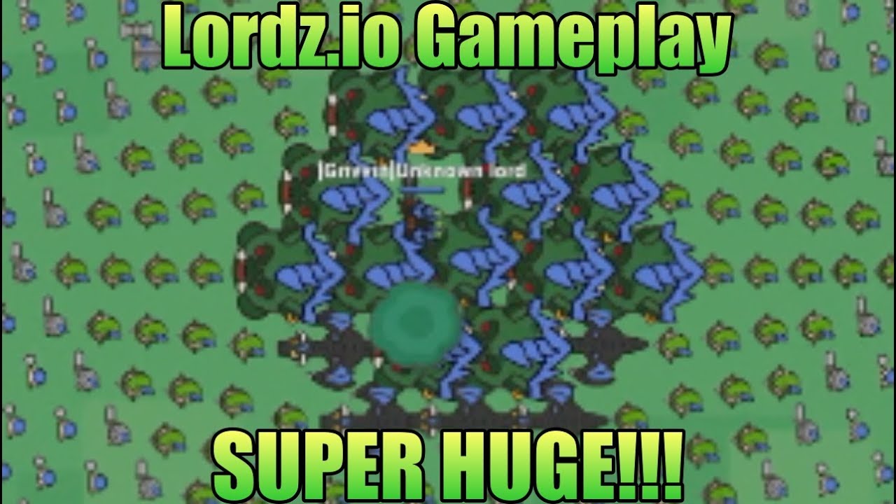 lordz.io Gameplay - WE DOMINATE THE WHOLE MAP!!!