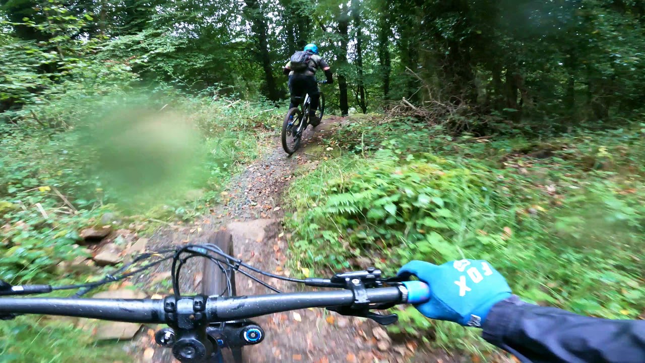 MTB trails in Hush on Orbea Rise Mullet
