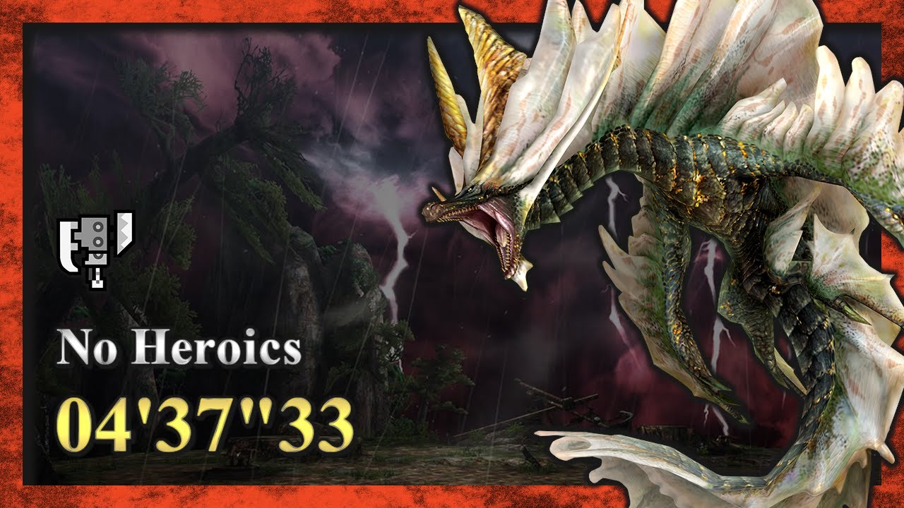 MHP3 // 集★8 - 舞うは嵐、奏でるは災禍の調べ - アマツマガツチ / スラッシュアックス / 04′37″33