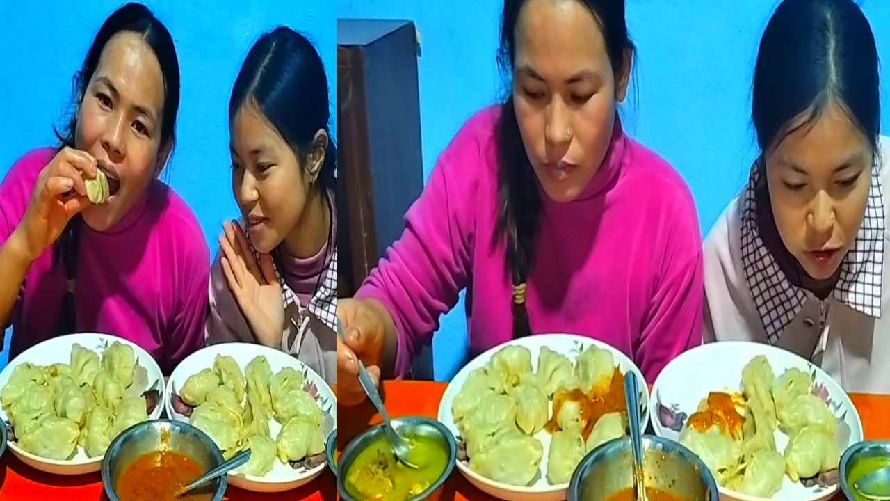 Homemade Momo ||Small Happiness 😊 Plate Of Momo