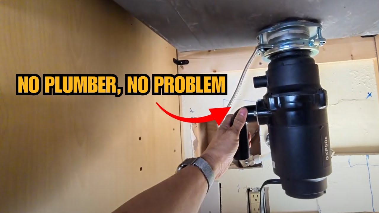 No Plumber, No Problem! Step-by-Step Garbage Disposal Install (Beginner-Friendly)