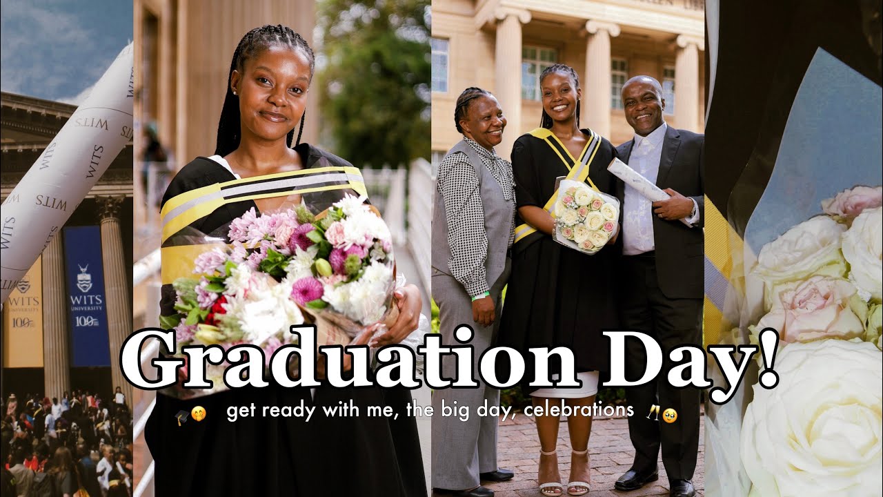 I GRADUATED! | Get Ready With Me, Graduation Day, Celebrations 🎓💐