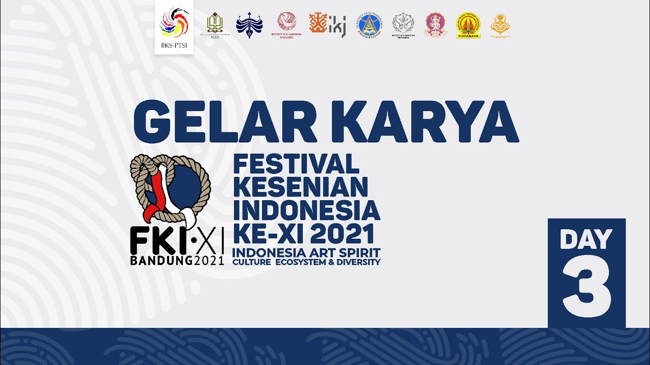 (Live Streaming) Festival Kesenian Indonesia XI 2021 | DAY 3