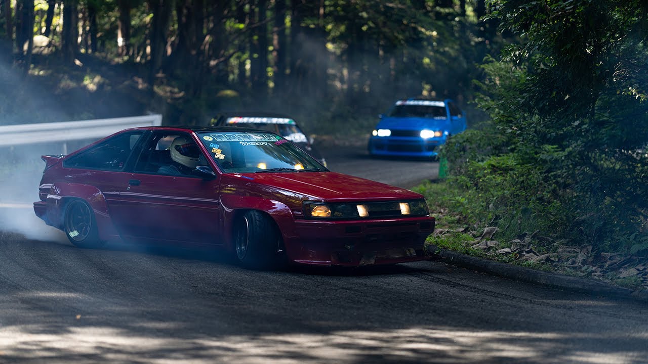 Gunsai Touge Drift ASMR ＋ Paddock Walk // Smash Streeet 2024