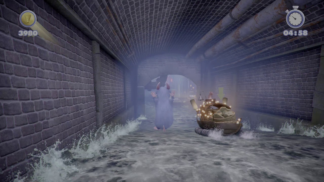 Rush: A Disney•Pixar Adventure - Ratatouille - Floodgates (4K|Xbox One X)